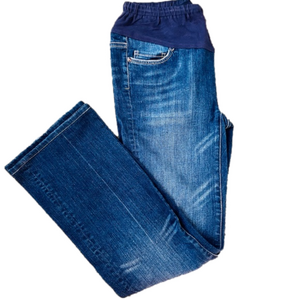 Maternity Bootleg Denim Jeans Medium Blue Wash size XS to S